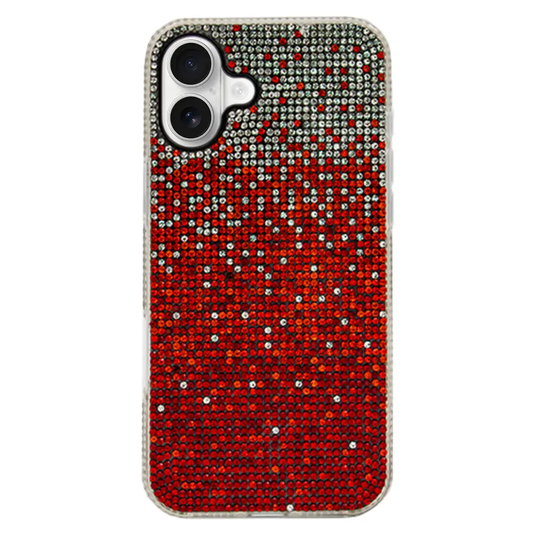 iPhone 16 Bling Party Diamond Red